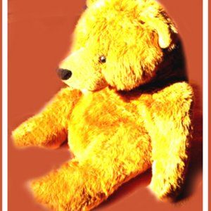 Huge Stuffed Or Plush Toy Bear